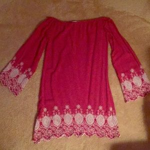 Off the shoulder dress